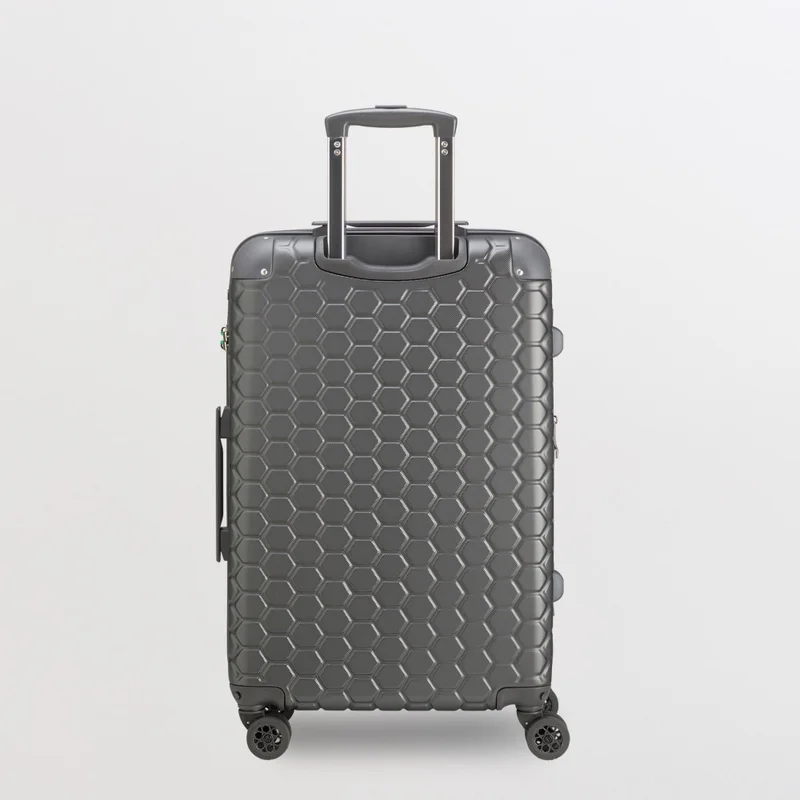 Carpisa Gunmetal Hard Trolleys M-Gotech Green  | Best Price UAE