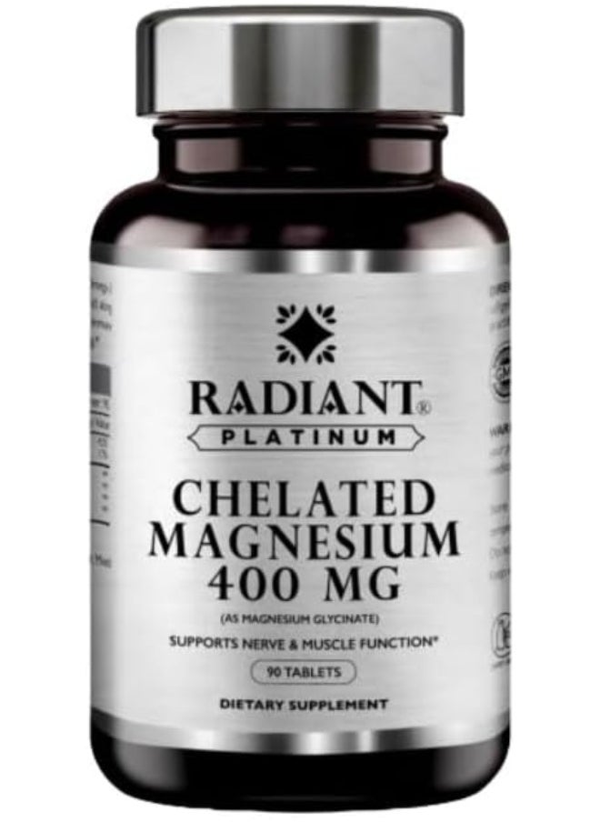 Radiant Platinum - Chelated Magnesium 400 Mg - Image 1