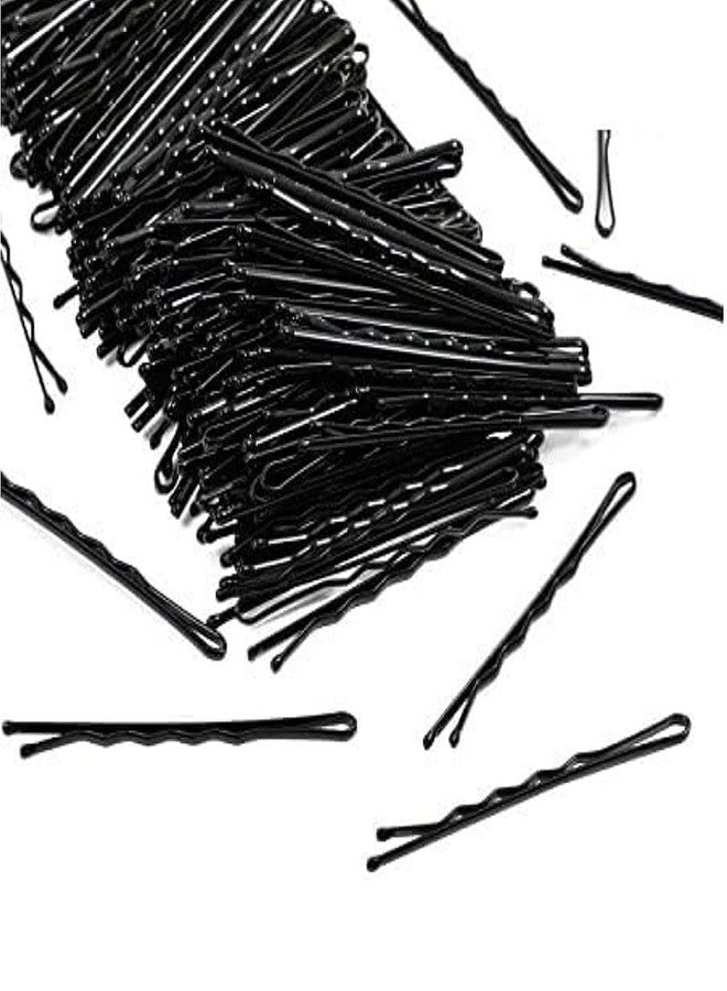 CLEZARO Bobby Hair Pins for Women & Girls (Pack of 144) | Stylish Bob Hairpins for Hairstyling | Metal Hair Clips | Hair Styling Accessories Clips (Black) (H50) - Image 4