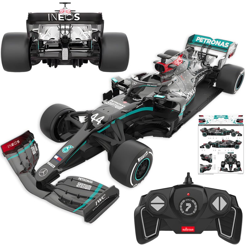 BEZGAR MercedesBenz F1 Licensed 118 Remote Control Car 24GHz RC Race Car with Authentic LiveryOfficially Licensed F1 for Kids Collectors - Image 3