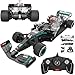 BEZGAR MercedesBenz F1 Licensed 118 Remote Control Car 24GHz RC Race Car with Authentic LiveryOfficially Licensed F1 for Kids Collectors - Image 2