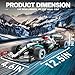 BEZGAR MercedesBenz F1 Licensed 118 Remote Control Car 24GHz RC Race Car with Authentic LiveryOfficially Licensed F1 for Kids Collectors - Image 4