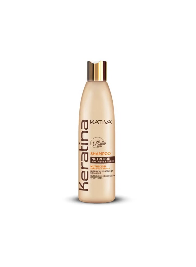 Keratina Shampoo 250ml – Strengthens, Repairs & Nourishes Damaged Hair