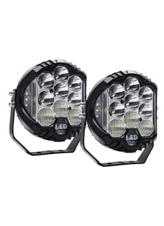 TBS DESIGN 2Pcs 5inch LED Work Light Pods Spot Flood Combo Beam Fog Lamp Offroad Driving Light White  - Image 1