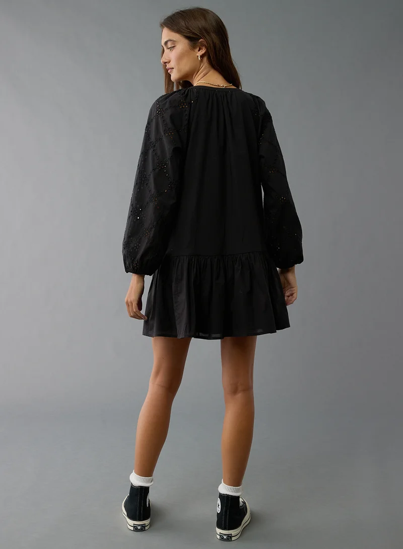 امريكان ايجل Eyelet Mini Dress