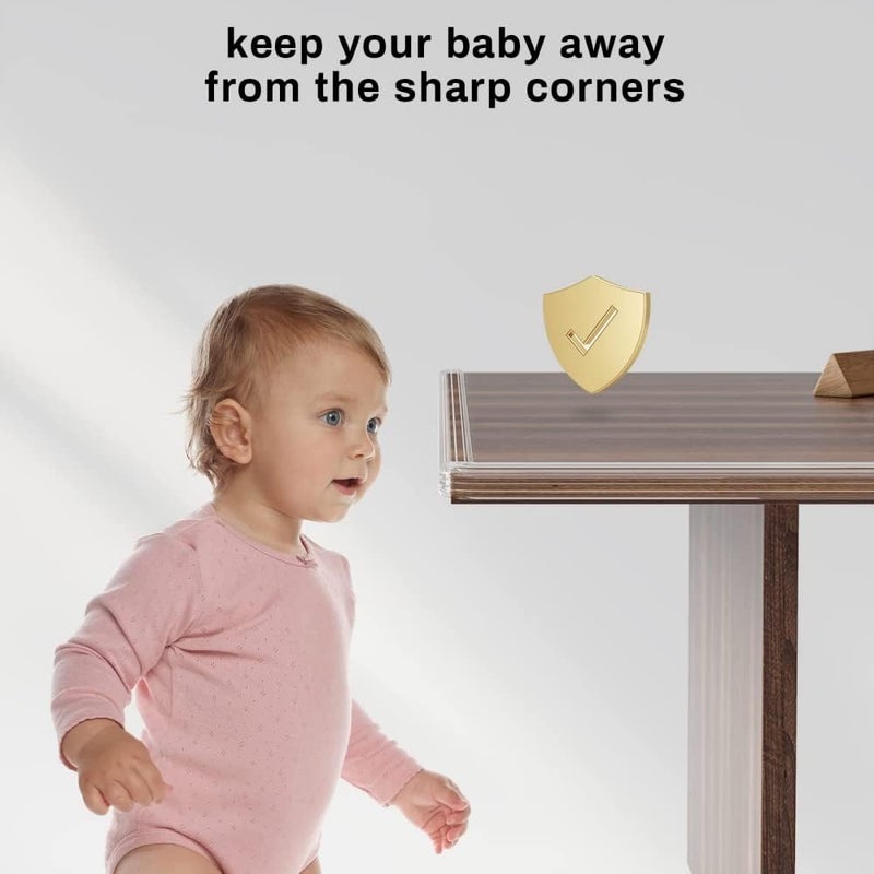 Oudain -3Meter Edge Protector, Baby Proofing Edge Protector Strip for Baby, Child Proof Table Edge Protectors Guards Safety Bumper Cover for Furniture Desk Crib Gate Bed Wall Soft Silicone - Image 5