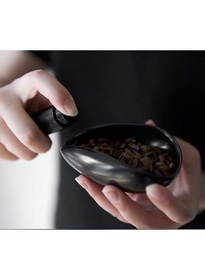 طقم كوب قياس حبوب القهوة وزجاجة الرش للإسبريسو، ملحقات بار القهوة، صينية سيراميك واحدة لجرعة القهوة أو الشاي. بخاخ لتقليل طاقة القهوة الساكنة - Image 5