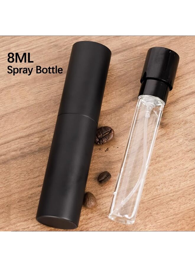 طقم كوب قياس حبوب القهوة وزجاجة الرش للإسبريسو، ملحقات بار القهوة، صينية سيراميك واحدة لجرعة القهوة أو الشاي. بخاخ لتقليل طاقة القهوة الساكنة - Image 3