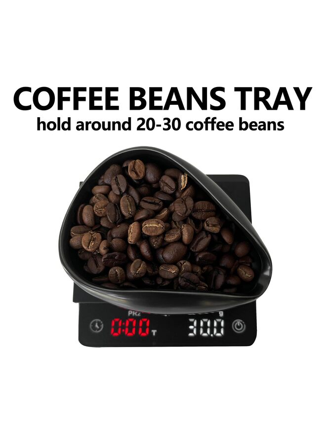 طقم كوب قياس حبوب القهوة وزجاجة الرش للإسبريسو، ملحقات بار القهوة، صينية سيراميك واحدة لجرعة القهوة أو الشاي. بخاخ لتقليل طاقة القهوة الساكنة - Image 4