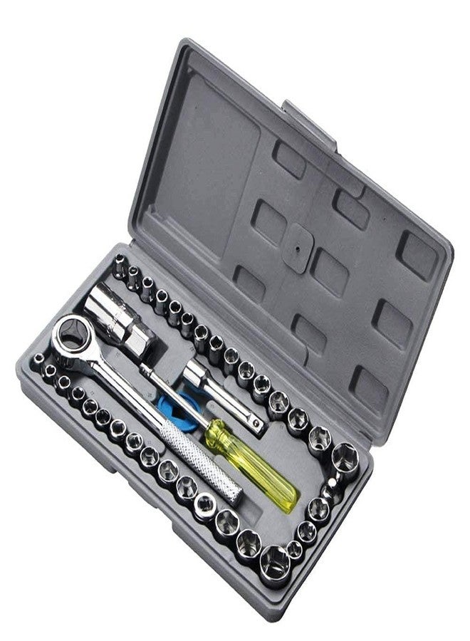 Yancorp 40 In 1 Pcs Wrench Tool Kit & Screwdriver And Socket Set - Image 3