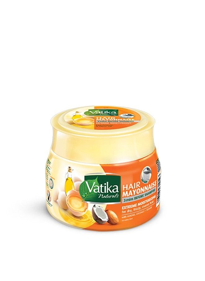 Vatika Naturals - Vatika Naturals Hair Mayonnaise | With Almond, Coconut & Sesame | Treats Dy & Dull Hairs | For Extreme Moisturizing - 500g - Image 1