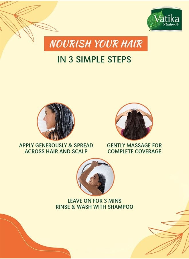 Vatika Naturals - Vatika Naturals Hair Mayonnaise | With Almond, Coconut & Sesame | Treats Dy & Dull Hairs | For Extreme Moisturizing - 500g - Image 1