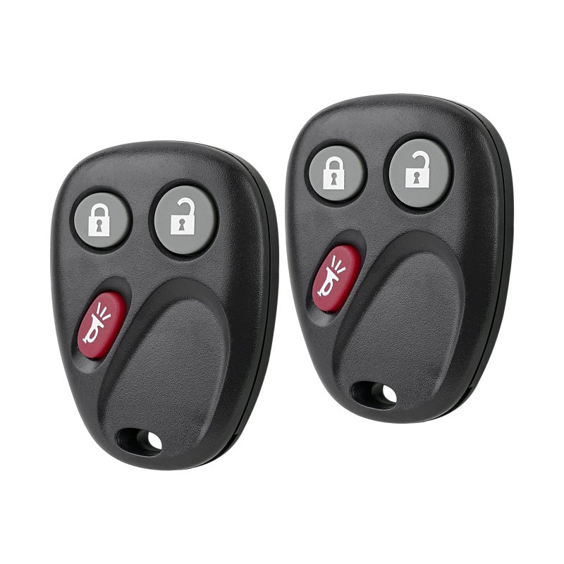 Boxonly 2PCS Replacement Keyless Entry Remote Car Key Fob LHJ011 315MHz 3 Button for Chevrolet Avalanche Silverado Suburban Tahoe 20032006 GMC Sierra 2500 Hd 3500 Denali YukonHummer H2
