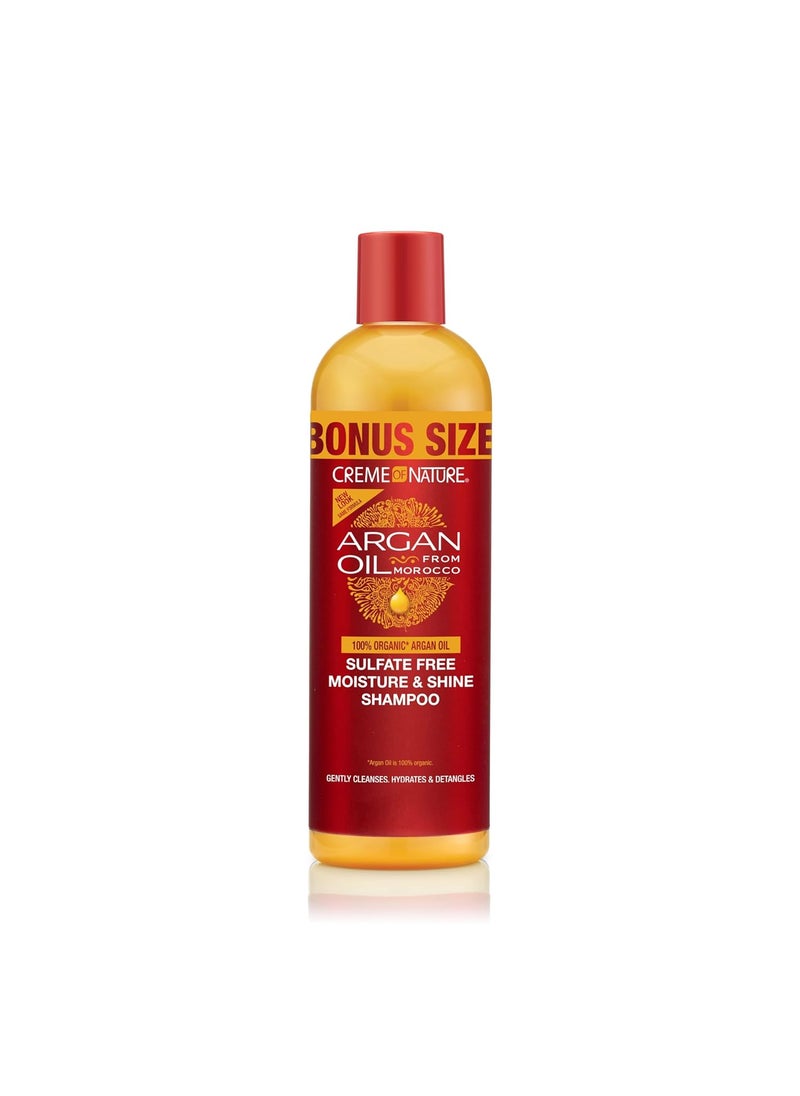 Creme of Nature Creme of Nature Argan Oil from Morocco SulfateFree Moisture  Shine Shampoo Bonus Size 152oz 