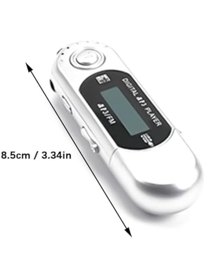 Slim design MP3 player in auto power outage mode with memory and lyrics lyrics display for music lovers（Black） - Image 3