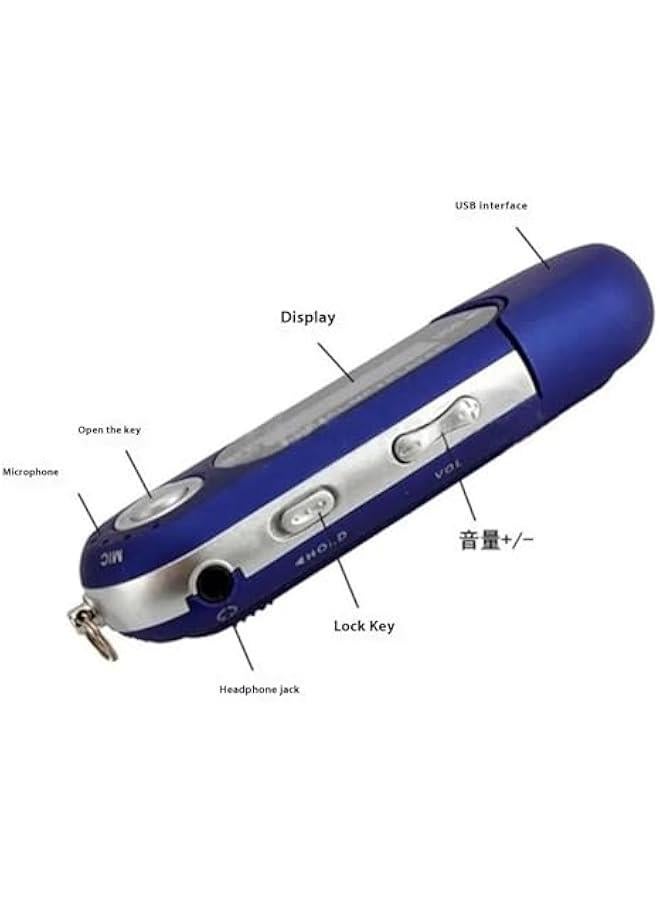 Slim design MP3 player in auto power outage mode with memory and lyrics lyrics display for music lovers（Black） - Image 5