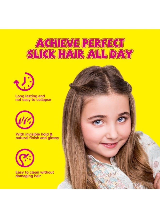 Sevich 80ml Kids Hair Styling Gel Children's Hair Wax Stick for Hair Edge Control Slick Hair Finishing Stick Gel with Comb Integration Designed for Kids Natural Ingredients Suitable for All Hair Styles - Image 4