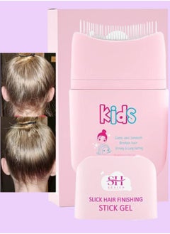 Sevich 80ml Kids Hair Gel Children's Hair Wax Stick for Hair Edge Control Slick Hair Finishing Stick Gel with Comb Integration Designed for Kids Natural Ingredients Suitable for All Hair Styles  - Image 1
