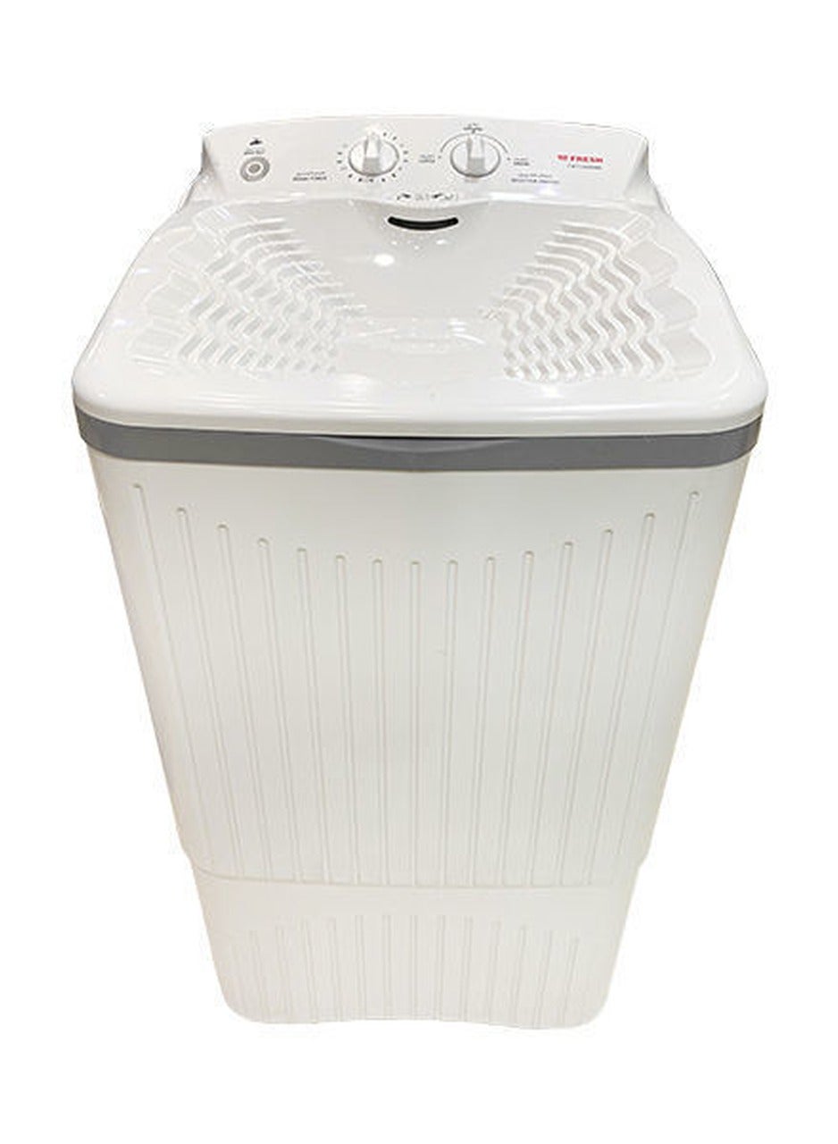 Fresh Washing Machine 10KG one basin Scrub door White FWS1000NB
