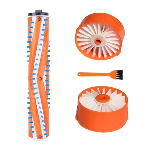 HsvrySa Replacement for Black and Decker Powerseries Extreme Cordless Stick Vacuum BSV2020P BSV2020G Replace Part,1 Pack Brush Roller,2 Pack HEPA Filters - Image 1