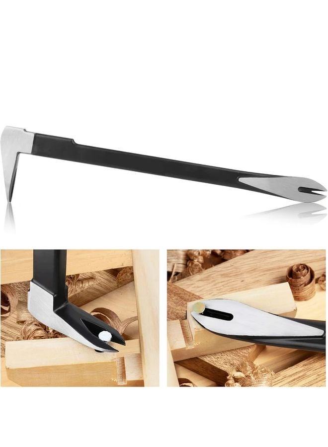 10 Inch Heavy Duty Nail Puller Pry Bar Professional Construction Tool - Image 4