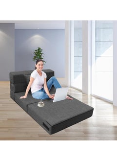 Poppins Home Nigoone Convertible Sleeper Chair Bed with Pillow Memory Foam Fold Sofa Bed Couch Futon Lazy for Living Room/Home Office/Guest  - Image 2