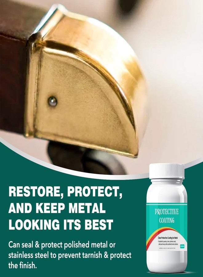 LIIZOUSUDA 1 Oz. Clear, Protective Coating for Metal, Jewelry Coating, Jewelry Shield, Fast Drying Transparent After Curing, Long Lasting Protect Metal and Jewels from Wear, Rust - Image 2