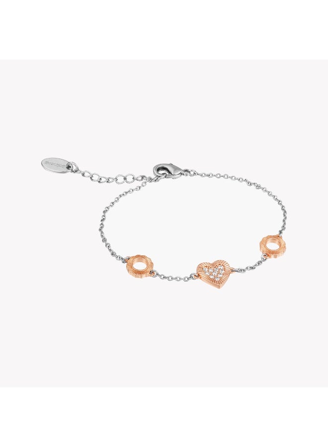 JUST CAVALLI JC1L315M0095 - STUNNING TWO-TONE ROSE GOLD & SILVER WOMEN'S WATCH - Image 2