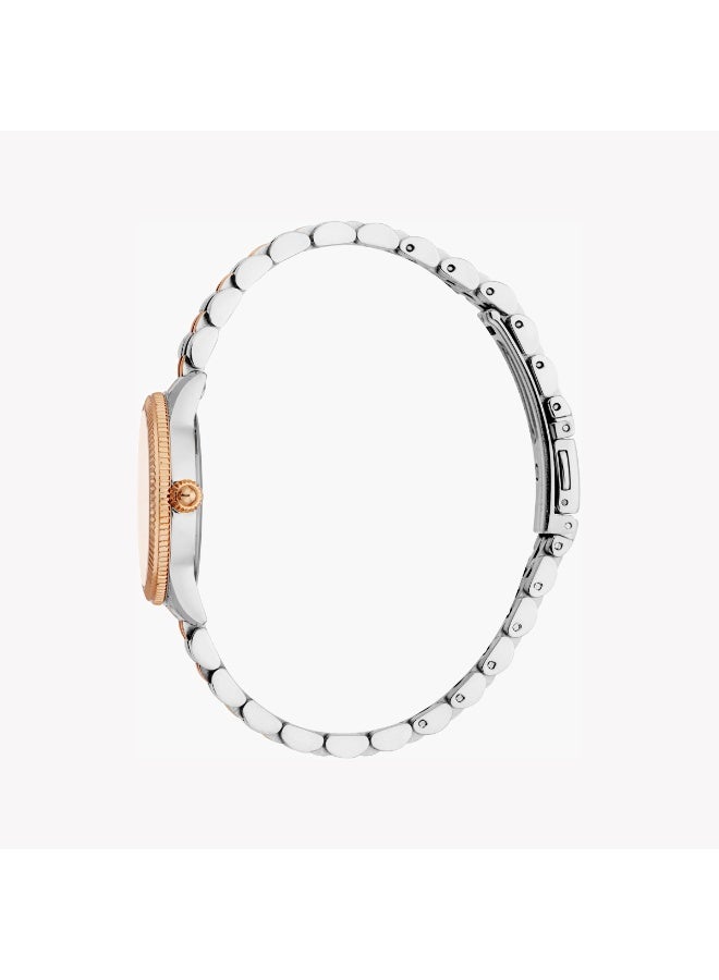 JUST CAVALLI JC1L315M0095 - STUNNING TWO-TONE ROSE GOLD & SILVER WOMEN'S WATCH - Image 4