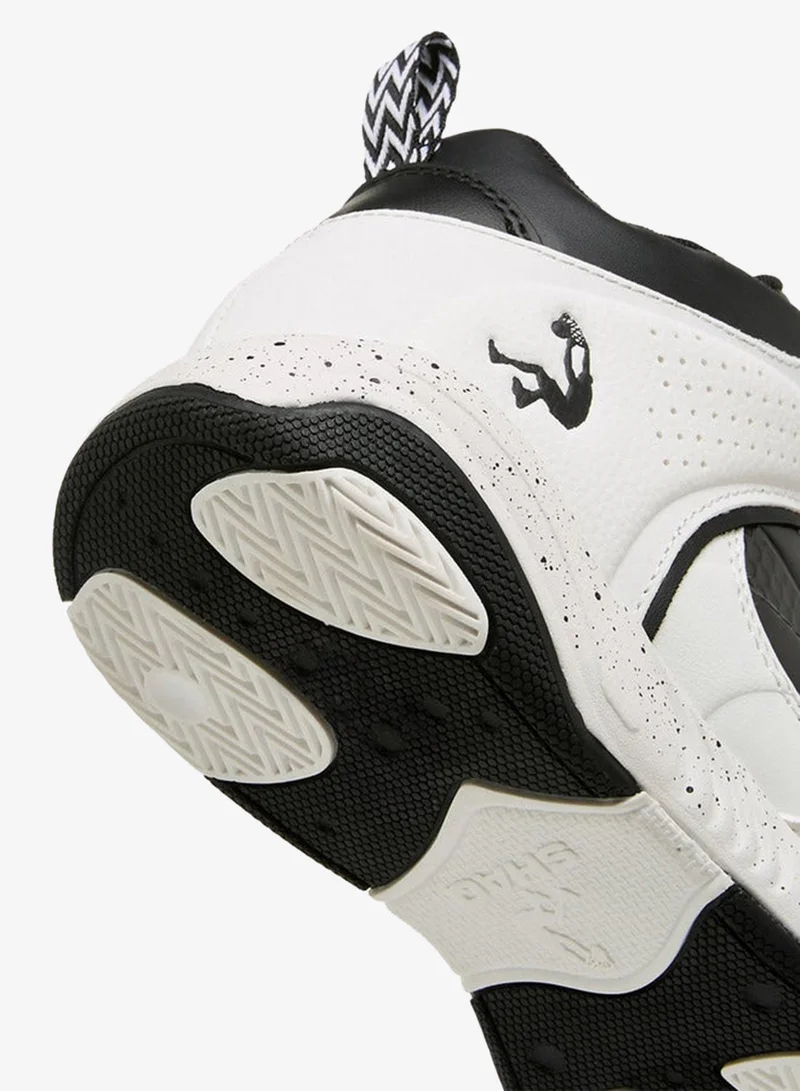 Shaq WHITE Boys Lace-Up Basketball School Shoes for Men | Best Price UAE