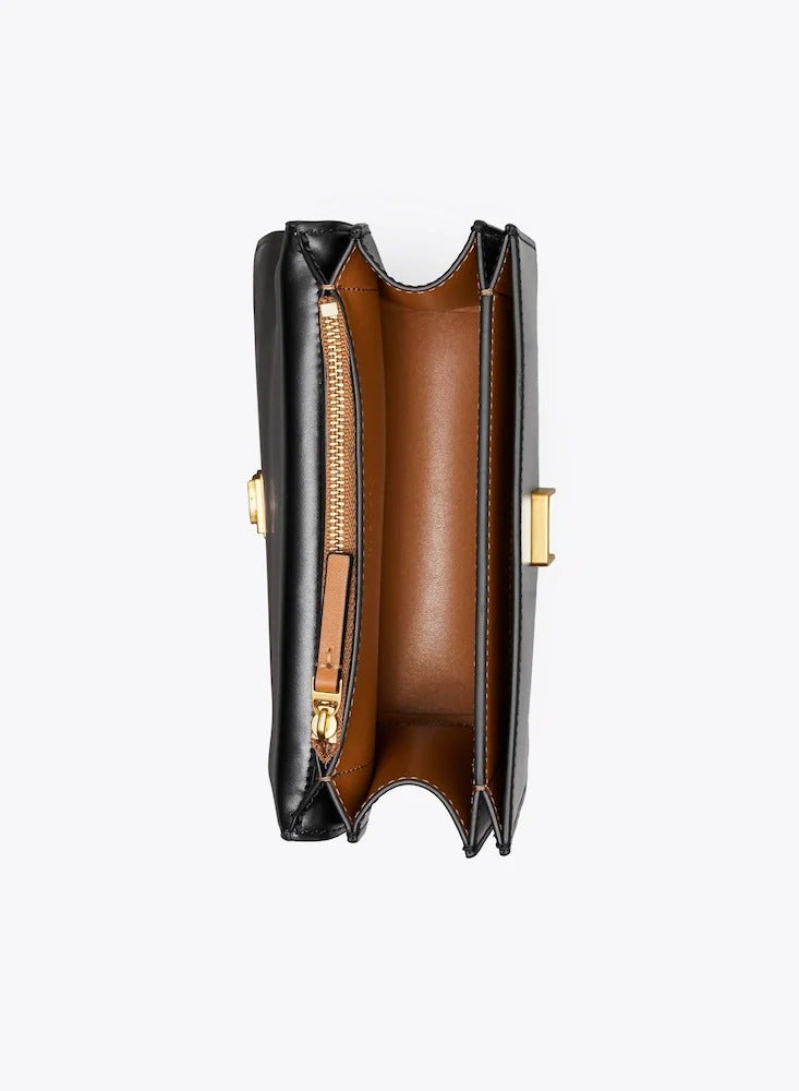 Burch Tory Burch Eleanor Magnetic closure Cowhide leather Chain bag Shoulder bag Crossbody bag - Image 3