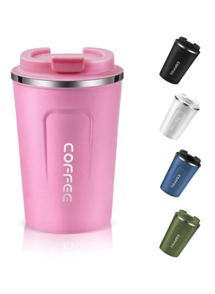 كوب قهوة حراري مناسب للسفر أسود - Image 4