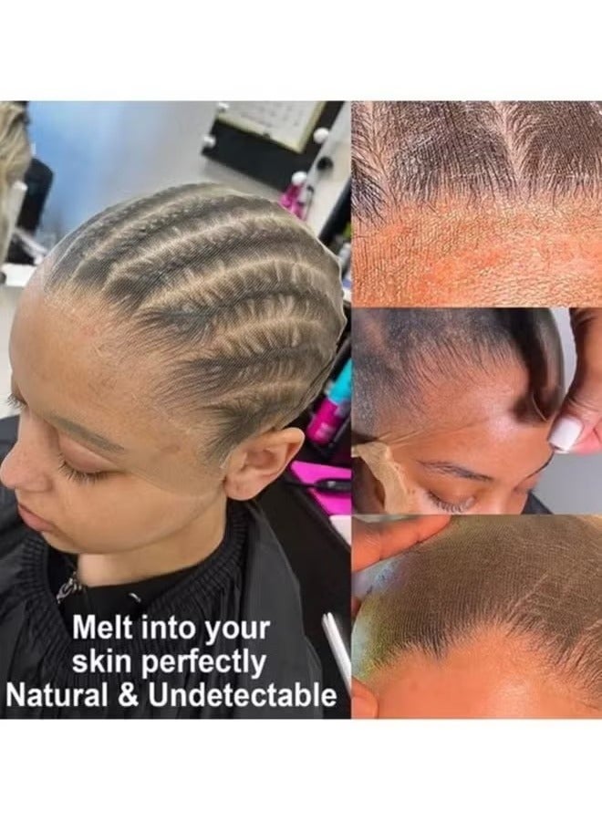 HD Wig Cap, 6 Pieces Invisible and Sheer Breathable Ultra-thin Stretchy Stocking Caps for Lace Front Wigs - Image 2