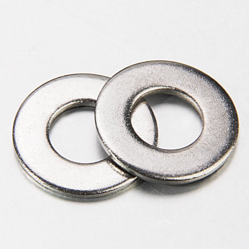 LINKUP 1800 Pcs 4# SAE Flat washers for Screws for Bolts (18-8) 304 Stainless Steel washers Assortment kit,Standard ANSI/ASME B18.22.1 Metal Washers Set - Image 1