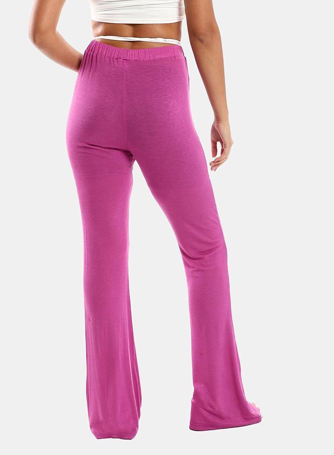 kady Jamila Women Flare Fit Solid Pantswomen ,pink-XXL - Image 3