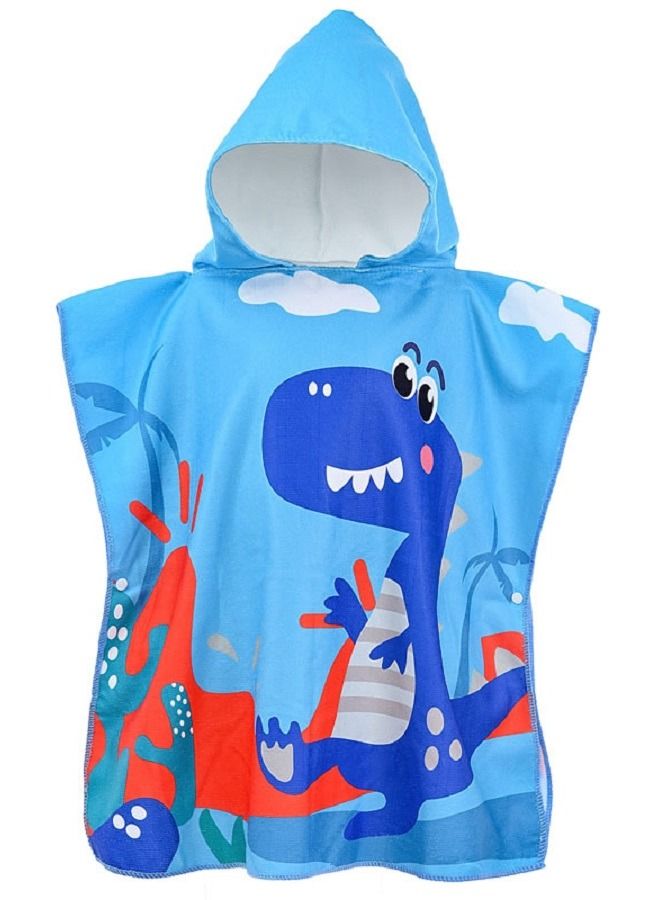 واي آند دي منشفة استحمام ناعمة بغطاء رأس بتصميم حيوان - Image 1