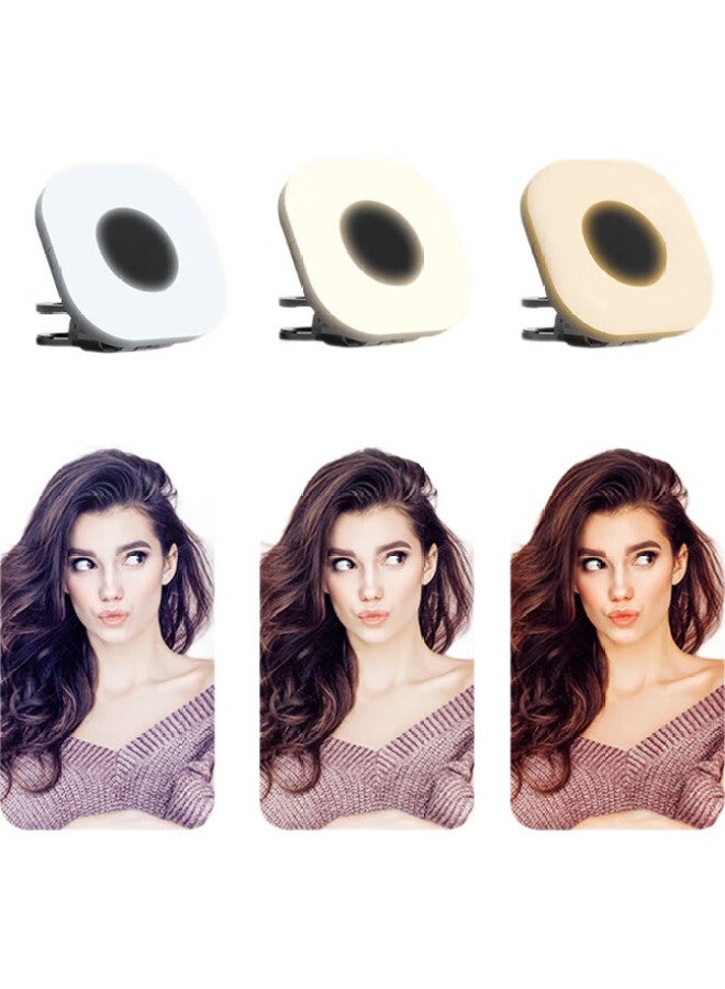 samtogo Shuotu Portable Fill Light, Handheld Led Pocket Light For Streamers, Outdoor Volg Photography, Selfie Makeup Beauty Enhancement, Ring-Shaped Mini Light - Image 3