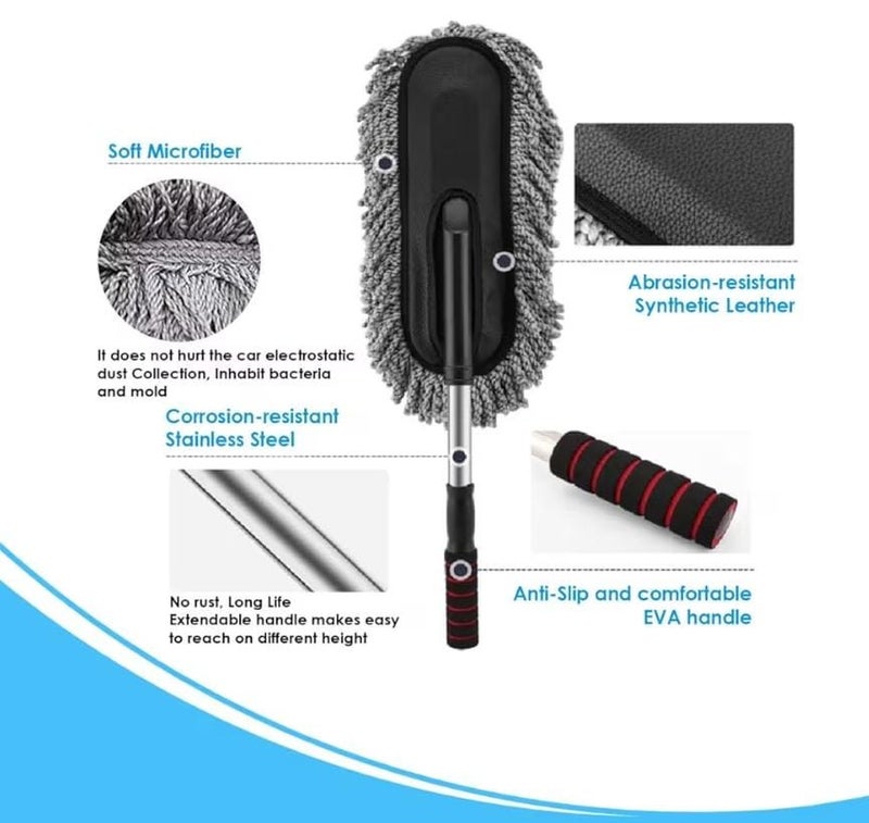 TONOSIL Car Duster with Long Handle - Image 5