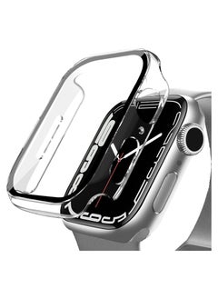 ماركة غير محددة واقي شاشة Apple Watch، متوافق مع سلسلة 10 46 مم، حماية كاملة من مادة البولي كربونات الصلبة فائقة النحافة (46 مم، شفاف)  - Image 1