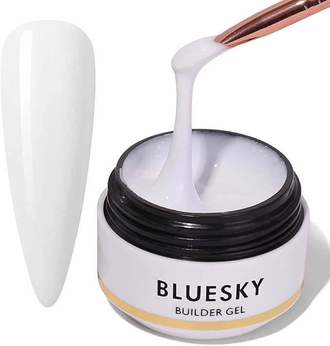 Bluesky جل بلوسكاي لبناء الأظافر طلاء أظافر جل مقوي أظافر نصائح تمديد الأظافر نود 15 مل يتطلب المعالجة تحت مصباح LED UV - Image 1