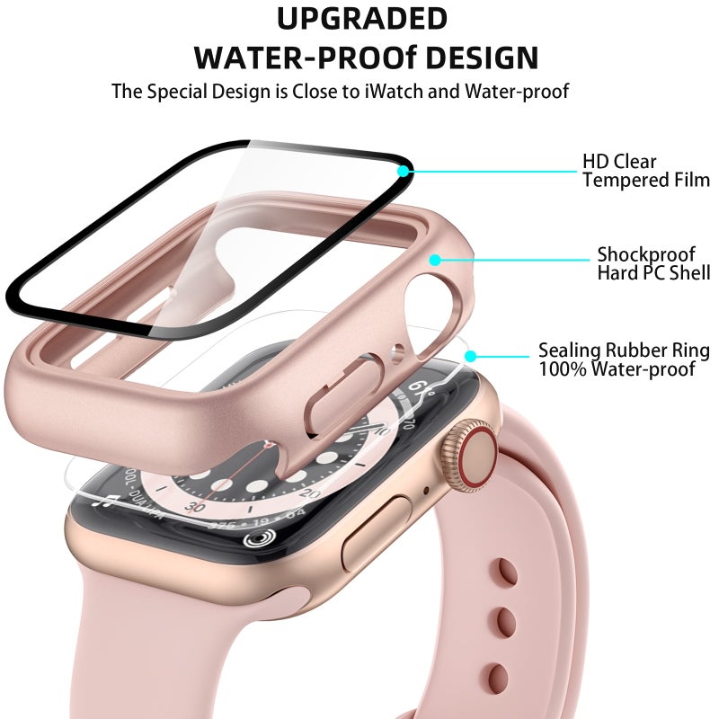 45MM Waterproof watch case All-in-one watch case PC protective case for Apple Watch iwatch series - Image 4