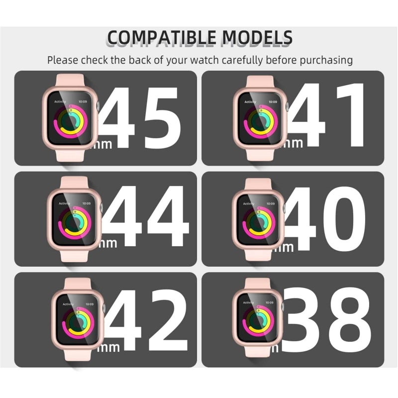 45MM Waterproof watch case All-in-one watch case PC protective case for Apple Watch iwatch series - Image 3