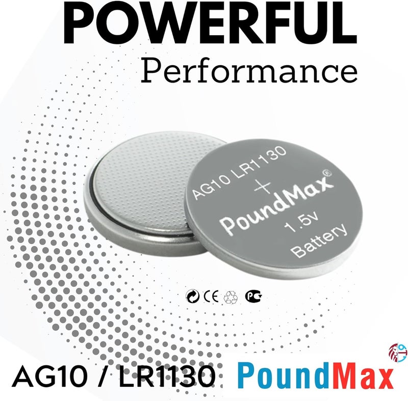 PoundMax 20 x LR1130 1.5V Alkaline Battery - Image 4