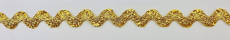 TrimPlace Gold 3/8" Metallic RIC Rac - 18 Yards - Image 2