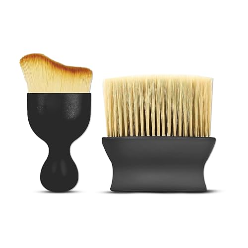 Robustt Car Interior Cleaning Brush Combo | 2 Pcs Pack | AC Vent Brush | Scratch Free Car Duster | Multifunctional Car Brush for Cleaning Car Interior, PC, Laptop, Keyboard - Image 1