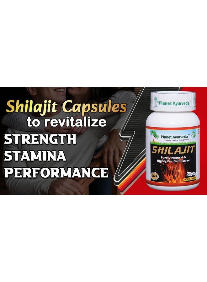 Planet Ayurveda Himalyan Shilajit Capsules - 100% Pure, Natural extract from Himalayas - Image 2