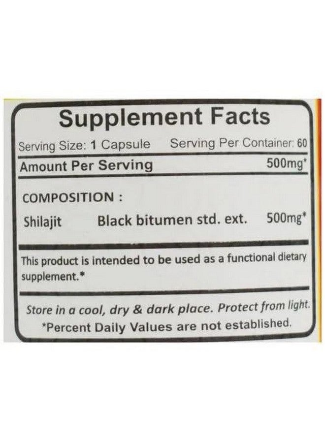 Planet Ayurveda Himalyan Shilajit Capsules - 100% Pure, Natural extract from Himalayas - Image 3