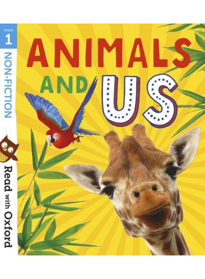 Read with Oxford Stage 1 Non fiction Animals and Us - Paperback
