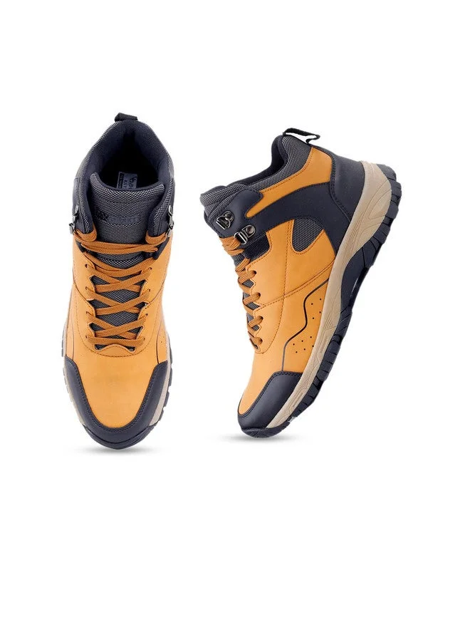 Bacca Bucci Tan Alpine Hiking & Trekking Boots for Men | Best Price UAE