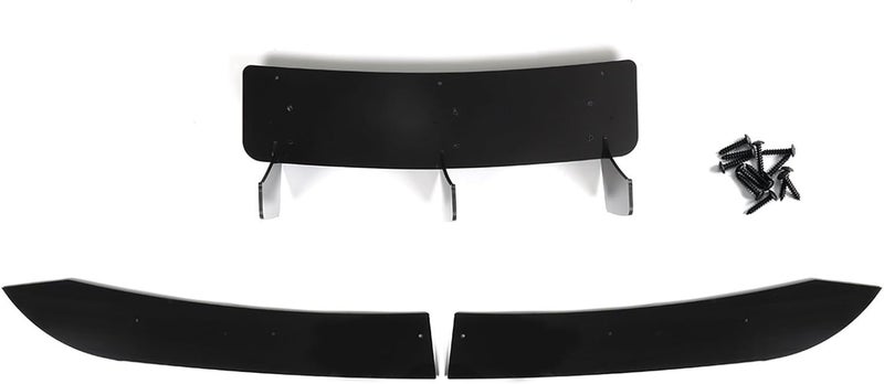 QASULER W204 Car Rear Bumper Diffuser Lip - Image 1